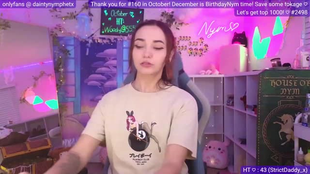 Gallery image thumbnail from Nym_x's myfreecams stream on, 11/20/2023, 04:28 image 12 of 20
