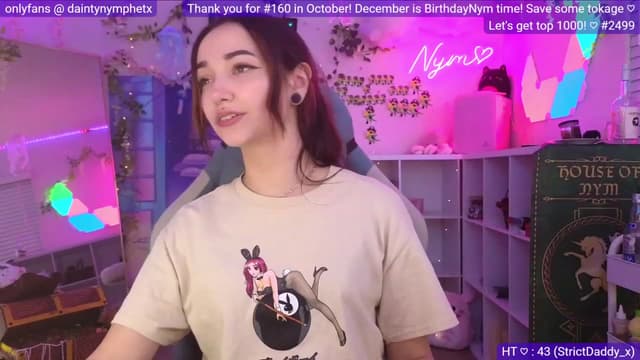 Gallery image thumbnail from Nym_x's myfreecams stream on, 11/20/2023, 04:28 image 13 of 20