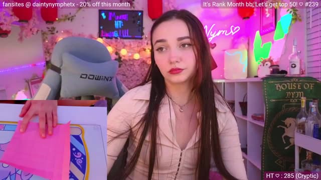 Gallery image thumbnail from Nym_x's myfreecams stream on, 03/04/2024, 03:47 image 17 of 20