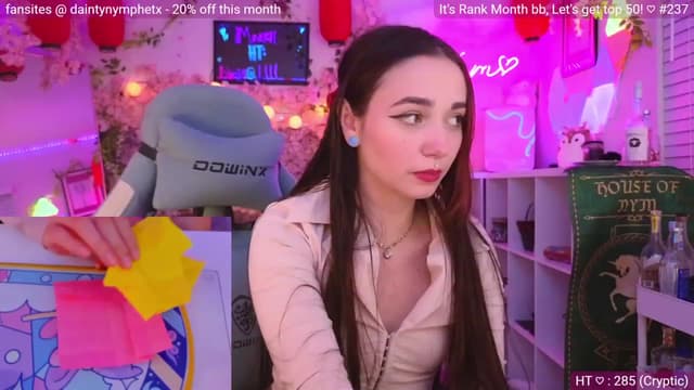 Gallery image thumbnail from Nym_x's myfreecams stream on, 03/04/2024, 03:47 image 19 of 20