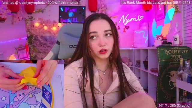 Gallery image thumbnail from Nym_x's myfreecams stream on, 03/04/2024, 03:47 image 7 of 20