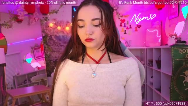 Gallery image thumbnail from Nym_x's myfreecams stream on, 03/06/2024, 06:23 image 19 of 20