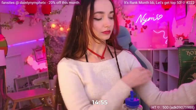 Gallery image thumbnail from Nym_x's myfreecams stream on, 03/06/2024, 06:23 image 8 of 20
