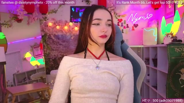 Gallery image thumbnail from Nym_x's myfreecams stream on, 03/06/2024, 06:23 image 17 of 20