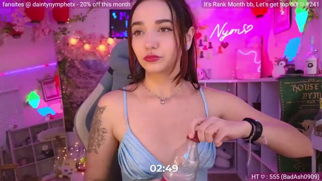 Gallery image thumbnail from Nym_x's myfreecams stream on, 03/07/2024, 05:05 image 10 of 20