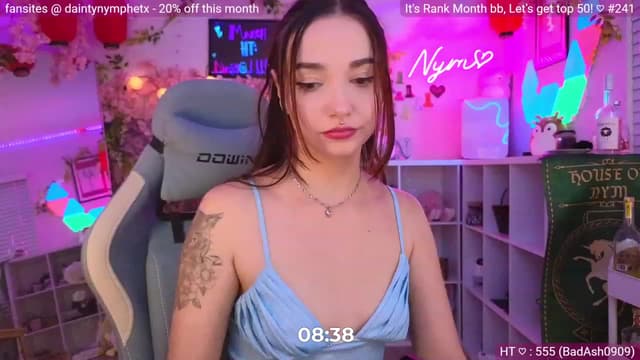 Gallery image thumbnail from Nym_x's myfreecams stream on, 03/07/2024, 05:05 image 9 of 20
