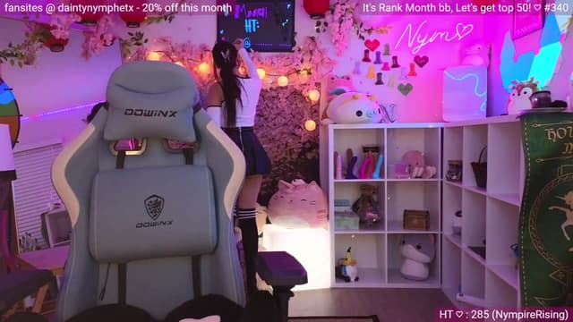 Gallery image thumbnail from Nym_x's myfreecams stream on, 03/09/2024, 03:47 image 4 of 20