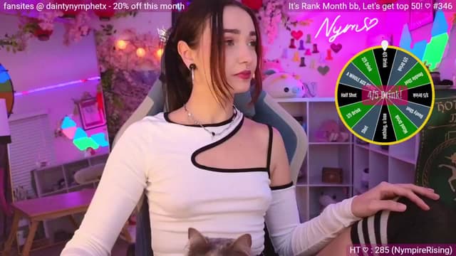 Gallery image thumbnail from Nym_x's myfreecams stream on, 03/09/2024, 03:47 image 1 of 20