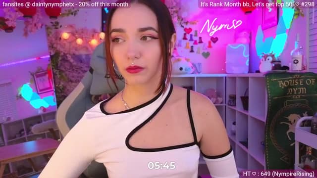 Gallery image thumbnail from Nym_x's myfreecams stream on, 03/09/2024, 05:46 image 17 of 20