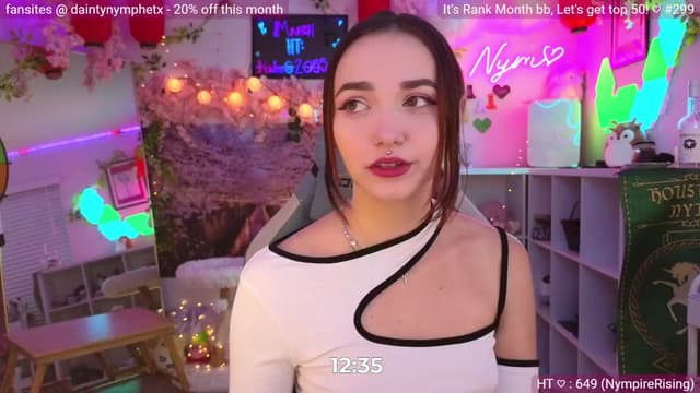 Gallery image thumbnail from Nym_x's myfreecams stream on, 03/09/2024, 05:46 image 15 of 20