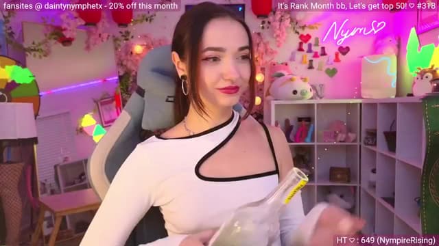 Gallery image thumbnail from Nym_x's myfreecams stream on, 03/09/2024, 05:46 image 11 of 20