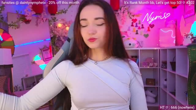 Gallery image thumbnail from Nym_x's myfreecams stream on, 03/10/2024, 05:29 image 9 of 20