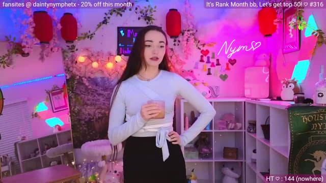 Gallery image thumbnail from Nym_x's myfreecams stream on, 03/10/2024, 05:29 image 6 of 20
