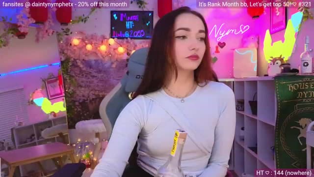 Gallery image thumbnail from Nym_x's myfreecams stream on, 03/10/2024, 05:29 image 5 of 20