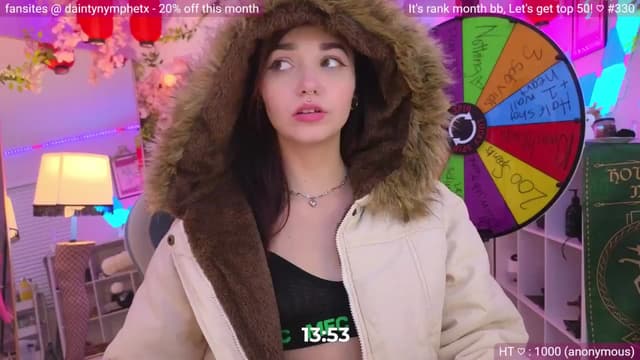 Gallery image thumbnail from Nym_x's myfreecams stream on, 03/24/2024, 04:35 image 18 of 20