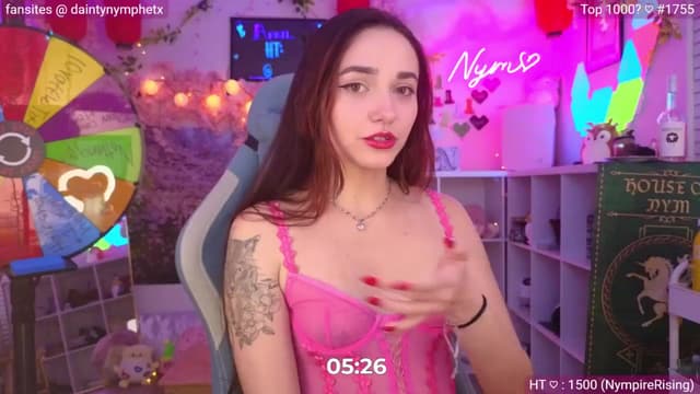 Gallery image thumbnail from Nym_x's myfreecams stream on, 04/06/2024, 04:47 image 7 of 20