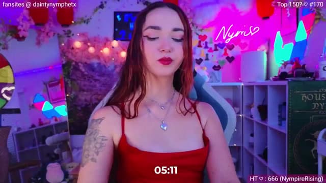 Gallery image thumbnail from Nym_x's myfreecams stream on, 05/18/2024, 04:18 image 14 of 20