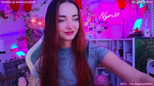 Gallery image thumbnail from Nym_x's myfreecams stream on, 05/26/2024, 05:05 image 16 of 20