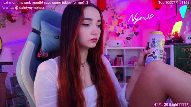 Gallery image thumbnail from Nym_x's myfreecams stream on, 06/06/2024, 02:52 image 4 of 20