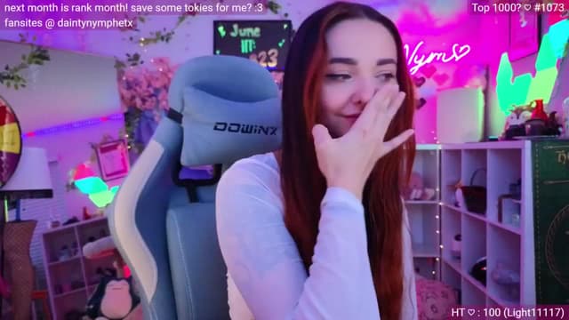 Gallery image thumbnail from Nym_x's myfreecams stream on, 06/06/2024, 02:52 image 20 of 20