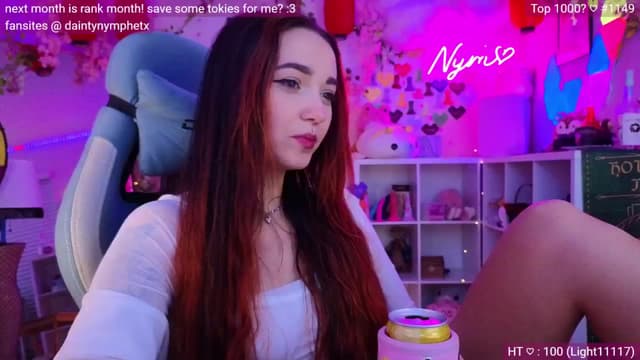 Gallery image thumbnail from Nym_x's myfreecams stream on, 06/06/2024, 02:52 image 5 of 20