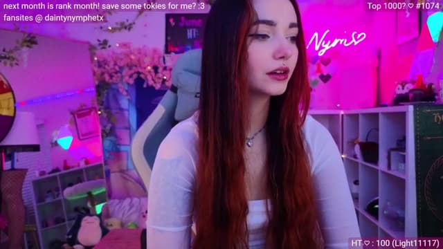 Gallery image thumbnail from Nym_x's myfreecams stream on, 06/06/2024, 02:52 image 19 of 20