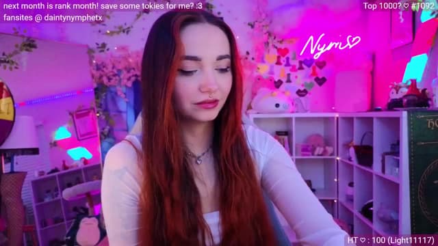Gallery image thumbnail from Nym_x's myfreecams stream on, 06/06/2024, 02:52 image 17 of 20