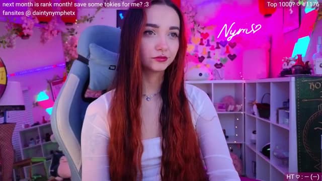 Gallery image thumbnail from Nym_x's myfreecams stream on, 06/06/2024, 02:52 image 1 of 20