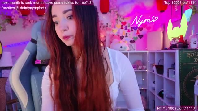 Gallery image thumbnail from Nym_x's myfreecams stream on, 06/06/2024, 02:52 image 10 of 20