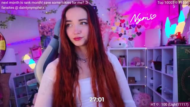 Gallery image thumbnail from Nym_x's myfreecams stream on, 06/06/2024, 03:38 image 1 of 20