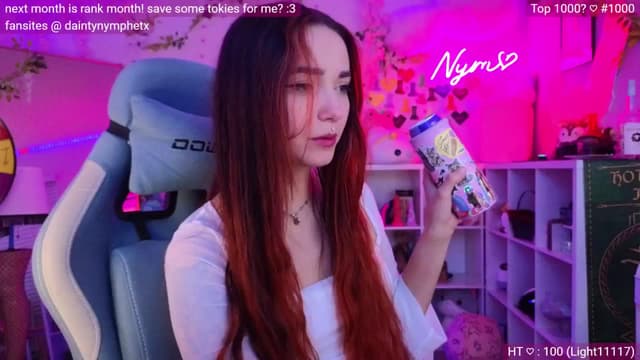 Gallery image thumbnail from Nym_x's myfreecams stream on, 06/06/2024, 03:38 image 14 of 20