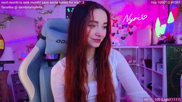 Gallery image thumbnail from Nym_x's myfreecams stream on, 06/06/2024, 03:38 image 16 of 20