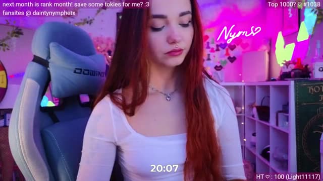 Gallery image thumbnail from Nym_x's myfreecams stream on, 06/06/2024, 03:38 image 4 of 20