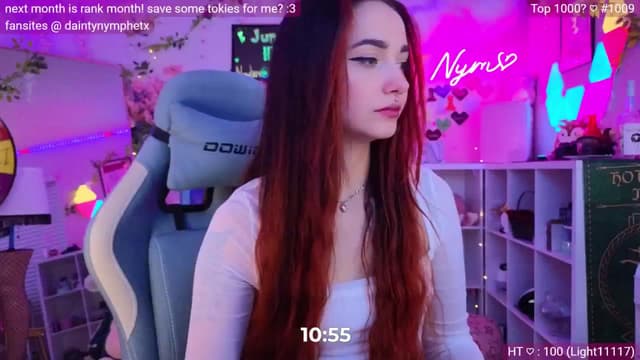 Gallery image thumbnail from Nym_x's myfreecams stream on, 06/06/2024, 03:38 image 8 of 20