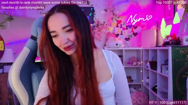 Gallery image thumbnail from Nym_x's myfreecams stream on, 06/06/2024, 03:38 image 15 of 20