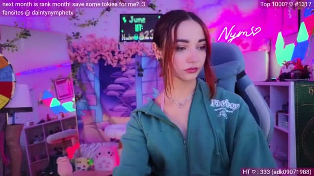 Gallery image thumbnail from Nym_x's myfreecams stream on, 06/09/2024, 04:05 image 4 of 20