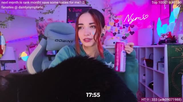 Gallery image thumbnail from Nym_x's myfreecams stream on, 06/09/2024, 04:05 image 12 of 20