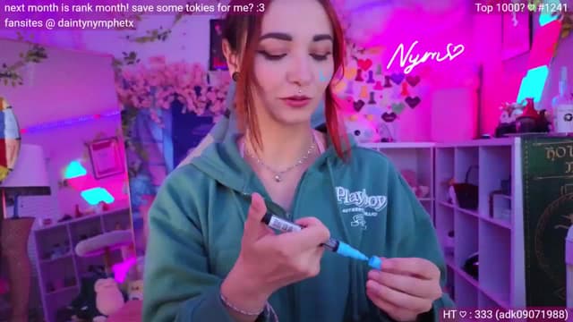 Gallery image thumbnail from Nym_x's myfreecams stream on, 06/09/2024, 04:05 image 6 of 20