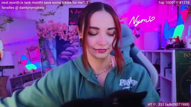 Gallery image thumbnail from Nym_x's myfreecams stream on, 06/09/2024, 04:05 image 9 of 20
