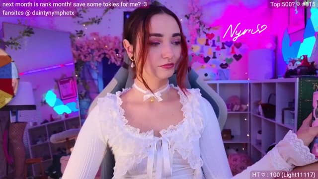 Gallery image thumbnail from Nym_x's myfreecams stream on, 06/10/2024, 02:06 image 4 of 20