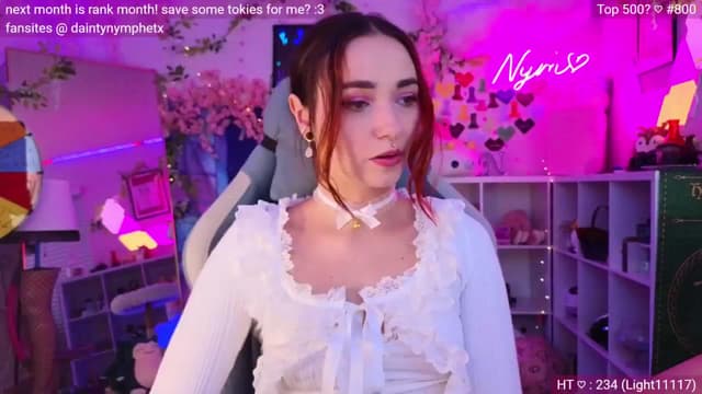 Gallery image thumbnail from Nym_x's myfreecams stream on, 06/10/2024, 02:06 image 18 of 20