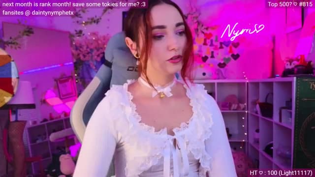 Gallery image thumbnail from Nym_x's myfreecams stream on, 06/10/2024, 02:06 image 1 of 20