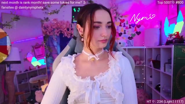 Gallery image thumbnail from Nym_x's myfreecams stream on, 06/10/2024, 02:06 image 19 of 20