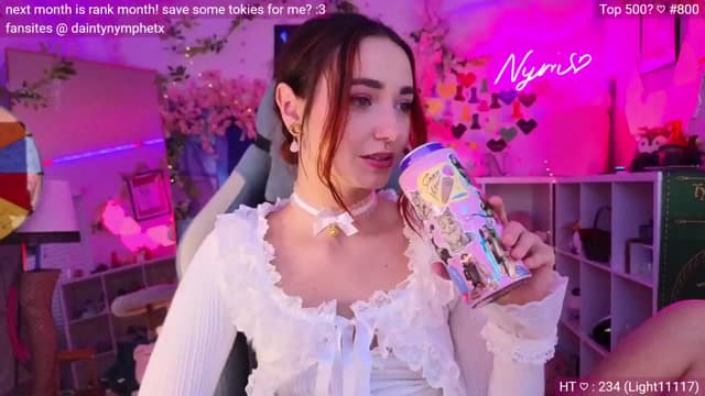 Gallery image thumbnail from Nym_x's myfreecams stream on, 06/10/2024, 02:06 image 14 of 20
