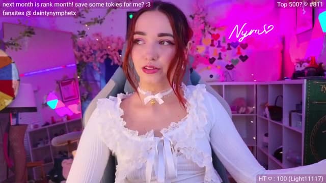 Gallery image thumbnail from Nym_x's myfreecams stream on, 06/10/2024, 02:06 image 9 of 20