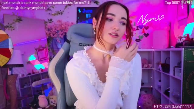 Gallery image thumbnail from Nym_x's myfreecams stream on, 06/10/2024, 03:03 image 8 of 20