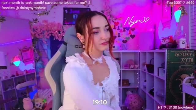 Gallery image thumbnail from Nym_x's myfreecams stream on, 06/10/2024, 03:03 image 19 of 20
