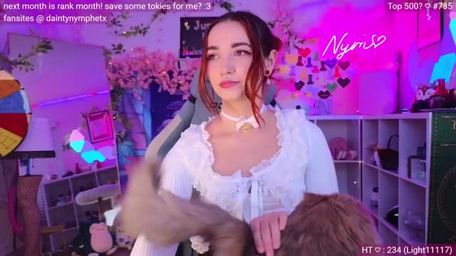 Gallery image thumbnail from Nym_x's myfreecams stream on, 06/10/2024, 03:03 image 7 of 20