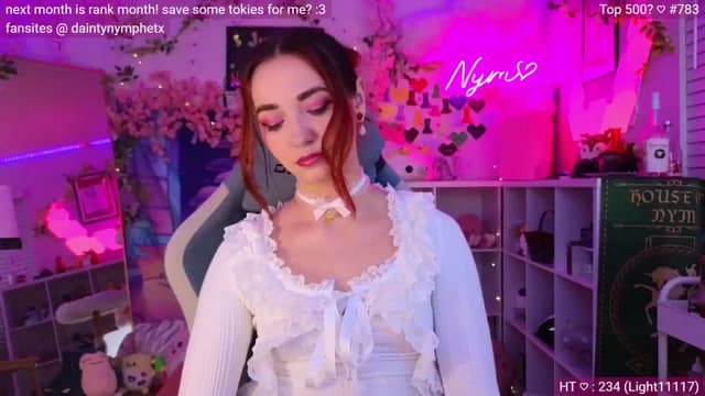 Gallery image thumbnail from Nym_x's myfreecams stream on, 06/10/2024, 03:03 image 16 of 20