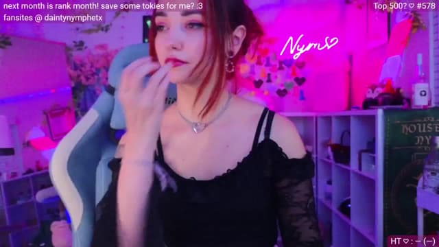 Gallery image thumbnail from Nym_x's myfreecams stream on, 06/13/2024, 04:24 image 1 of 20